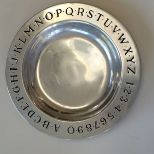Wilton Pewter Child's dish